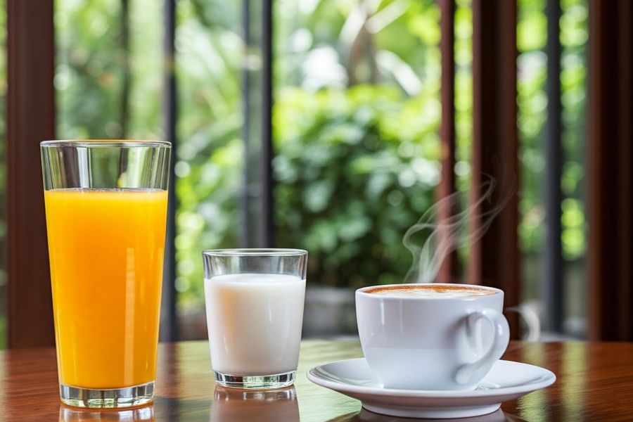 Set Di 2 Bicchieri In Vetro A Forma Di Coniglio – 340 Ml, Rosa/Viola, Per Succhi, Caffè, Dessert
