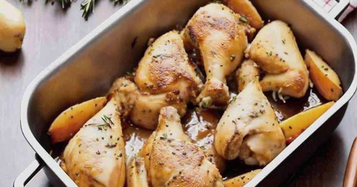 cosce di pollo al forno croccanti e saporite