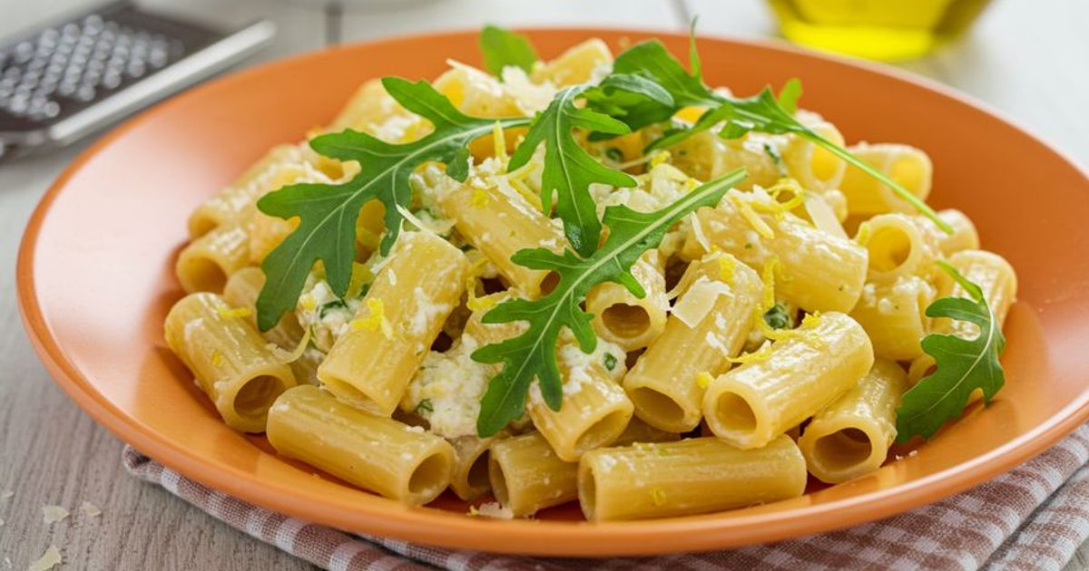 Pasta con Ricotta e Limone: la Ricetta Originale, Veloce e Cremosa